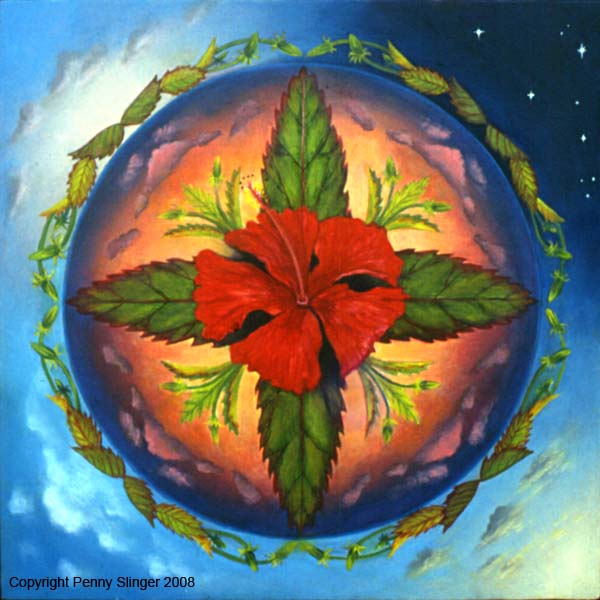 Hibiscus mandala