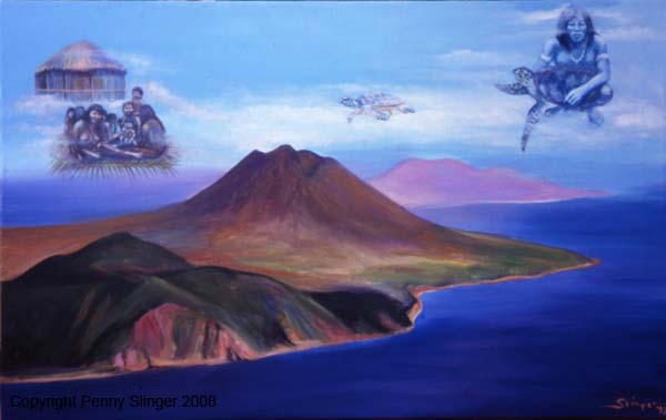 Vision over Statia